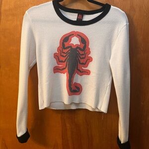 Shop Hellbound Scorpion Graphic Long Sleeve Thermal